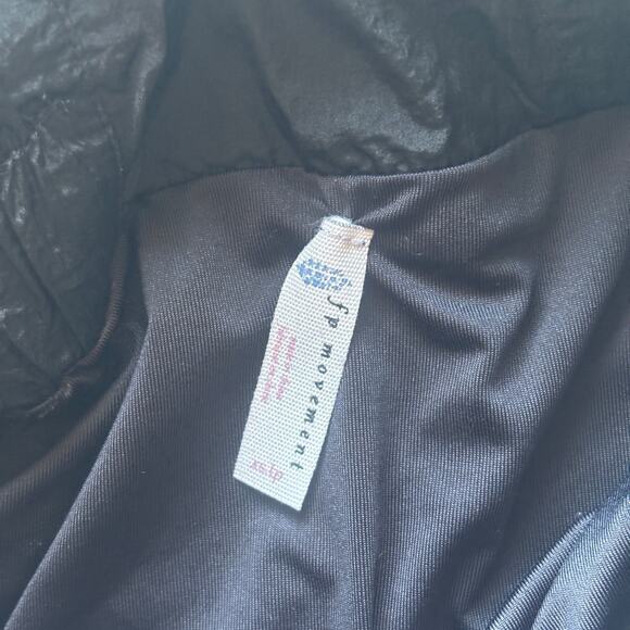 FP Movement The Way Home Shorts Women's XS Black High Waisted Athletic Running - Picture 6 of 10